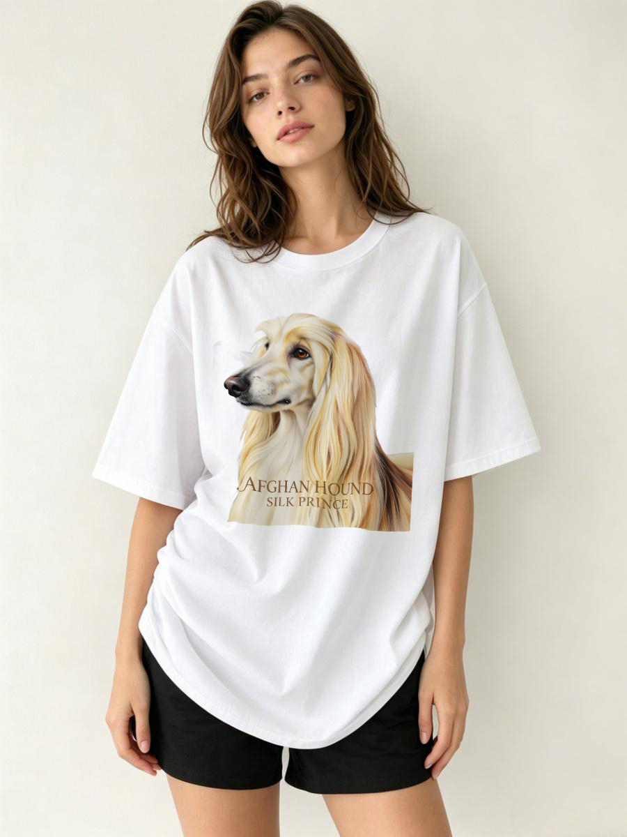 Sustainable Living Our Responsibility - T-Shirt in Modal Cotone con Pannello
