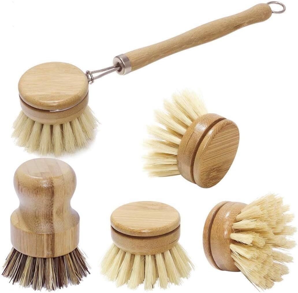 Spazzole per piatti in bambù,  - Dish Brush Bamboo recensione e prezzo