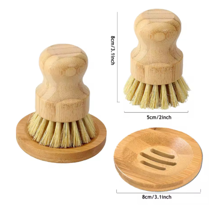 1 Set Spazzola per Piatti in B - Dish Brush Bamboo recensione e prezzo