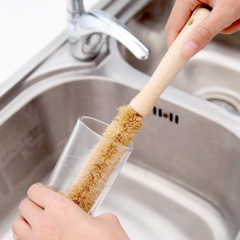 Spazzola per Pulizia Cucina in - Dish Brush Bamboo recensione e prezzo