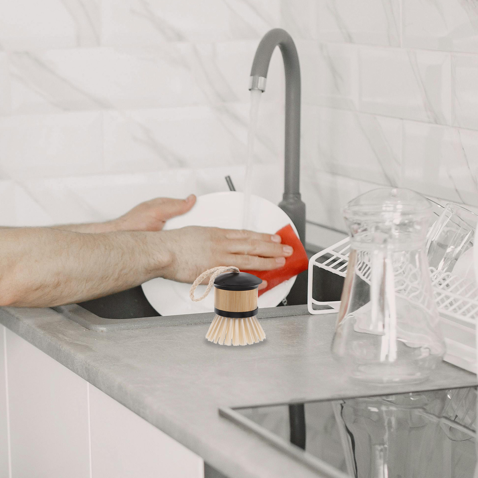 Spazzola per Piatti in Bambù c - Dish Brush Bamboo recensione e prezzo