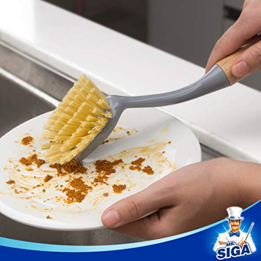 Spazzola per piatti con manico - Dish Brush Bamboo recensione e prezzo